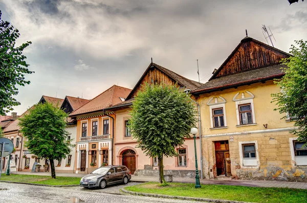 Kezmarok Historical Center View Spi Region Eastern Slovakia Poprad River — Stock Photo, Image