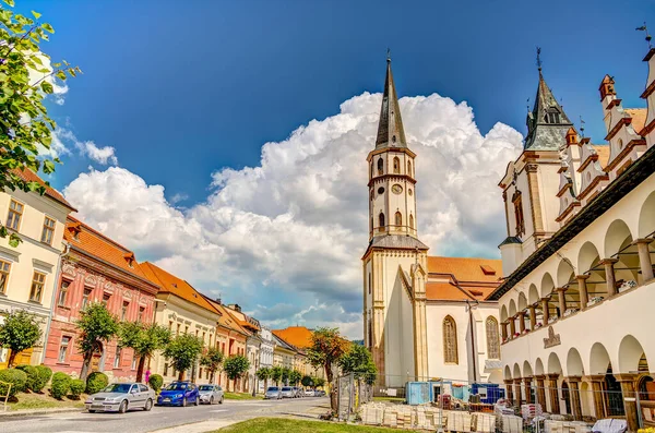 Levoca historical center view , Presov Region, eastern Slovakia