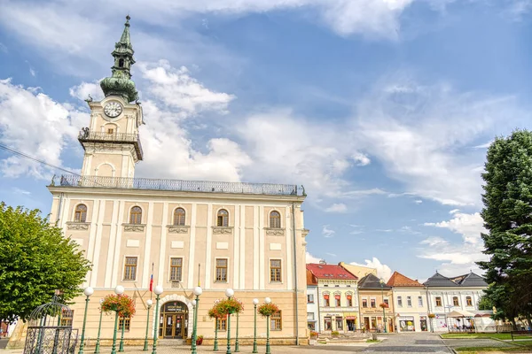 Kezmarok Historical Center View Spi Region Eastern Slovakia Poprad River — Stock Photo, Image