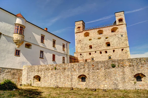 Exterior Famous Medieval Castle Sarospatak Hungary — Stockfoto