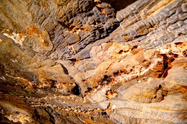 Ochtinska Aragonite Cave Slovakia — Stockfoto