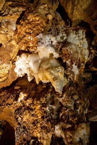 Ochtinska Aragonite Cave Slovakia — Foto de Stock