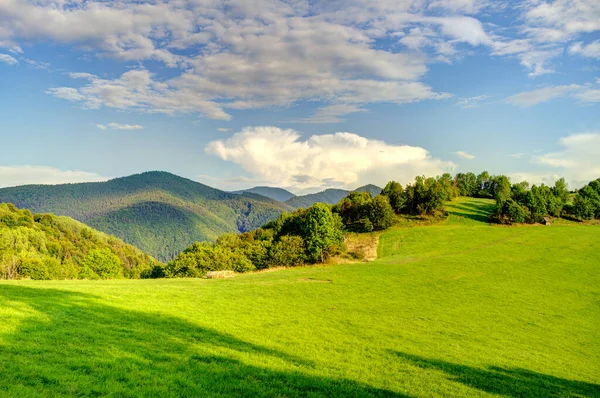 Morning Nature Landscape Mountains Vlkolinec Slovakia — 图库照片