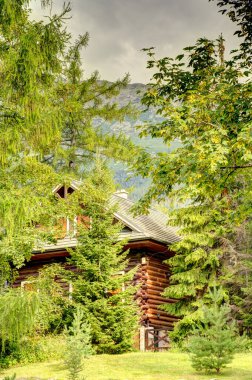 TATRANSKA LOMNICA. SLOVAKIA: Tatranska Lomnica manzarası. Slovakya