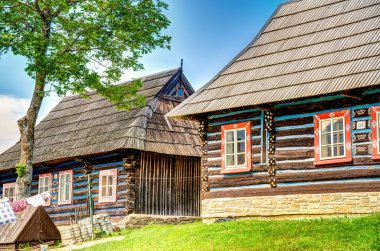 Zdiar Köyü Manzarası, Poprad Bölgesi, İspanya Presov Bölgesi, Kuzey Slovakya