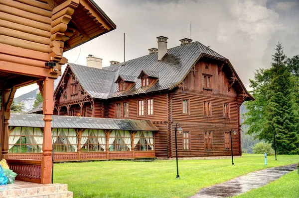 The hunting lodge of Count Hohenlohe in Tatransk Javorina, Slovakia