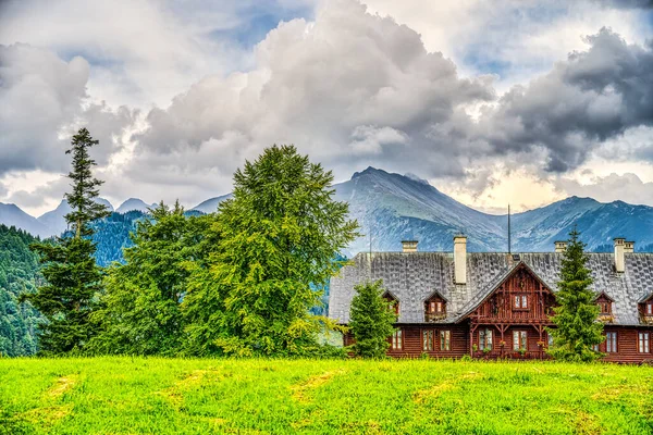 Fangslosjen Til Grev Hohenlohe Tatransk Javorina Slovakia – stockfoto