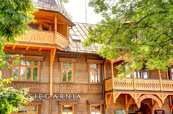 Zakopane tatil köyü manzarası, güney Polonya, Tatras Dağları