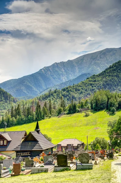 Zdiar Village View Poprad District Presov Region Spis Northern Slovakia — Stock Photo, Image