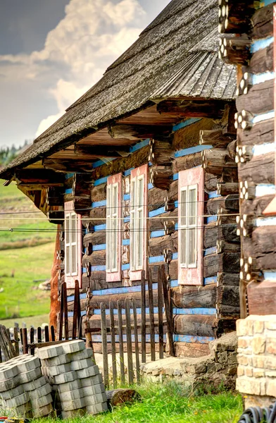 Vista Aldeia Zdiar Distrito Poprad Região Presov Spis Norte Eslováquia — Fotografia de Stock