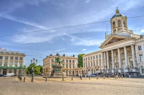 Brüssel Belgien Juli 2014 Historisches Zentrum Bei Sonnigem Wetter — Stockfoto