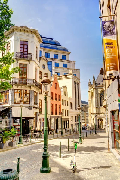 Brussel België Juli 2014 Historisch Centrum Bij Zonnig Weer — Stockfoto