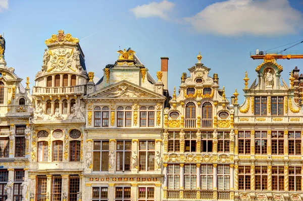 Брюссель Бельгия Июль 2014 Исторический Центр Солнечную Погоду — стоковое фото