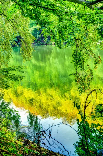 Ліллафред Угорщина Серпень 2022 Літній Час Курорт Picturesque Lakeside — стокове фото