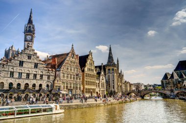 Ghent Limanı Şehir Manzarası, Kuzeybatı Belçika