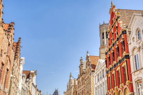 Bryssel Belgien Maj 2022 Historiska Centrum Soligt Väder Hdr Bild — Stockfoto