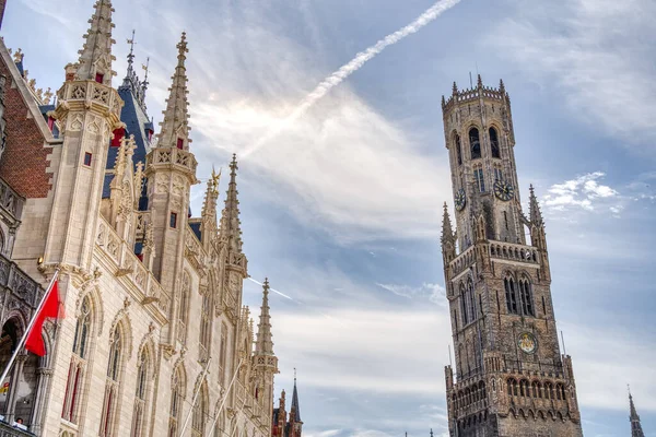 Brussel België Mei 2022 Historisch Centrum Bij Zonnig Weer Hdr — Stockfoto