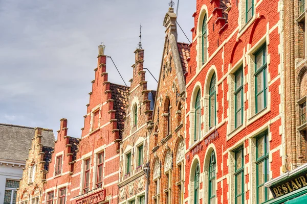 Bryssel Belgien Maj 2022 Historiska Centrum Soligt Väder Hdr Bild — Stockfoto