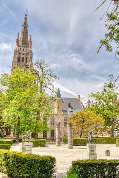 Brussel België Mei 2022 Historisch Centrum Bij Zonnig Weer Hdr — Stockfoto