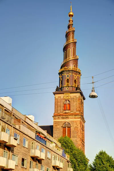 Copenhague Vue Sur Centre Historique Danemark Îles Côtières Zélande Amager — Photo