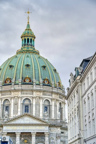 Copenhague Centro Histórico Vista Dinamarca Islas Costeras Zelanda Amager — Foto de Stock