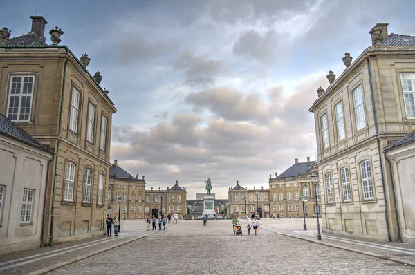 Köpenhamns Historiska Stadskärna Danmark Kustöarna Själland Och Amager — Stockfoto