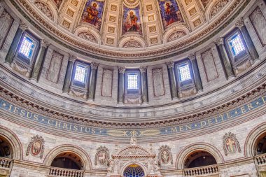 Kopenhag, Danimarka - Temmuz 2015: Yaz mevsiminde tarihi merkez