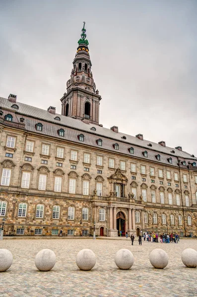 Kodaň Dánsko Červenec 2015 Historické Centrum Letním Období — Stock fotografie