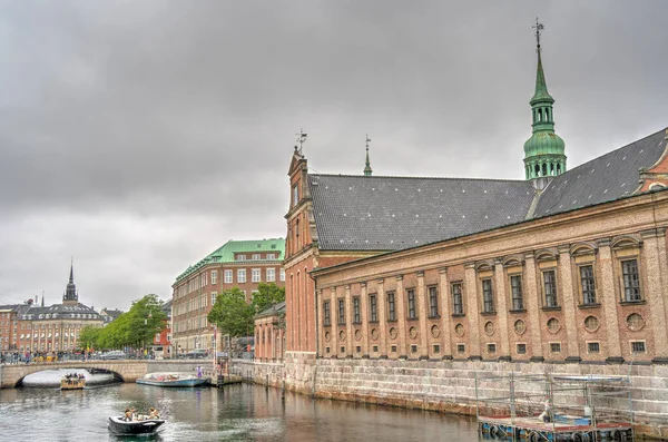 Копенгаген Дания Июль 2015 Исторический Центр Летнее Время 2015 — стоковое фото