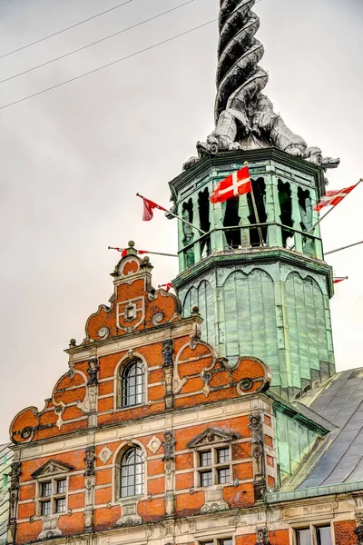 Kodaň Dánsko Červenec 2015 Historické Centrum Letním Období — Stock fotografie