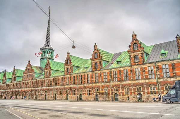 Copenhague Dinamarca Julio 2015 Centro Histórico Horario Verano — Foto de Stock