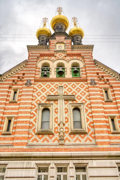 Köpenhamn Danmark Juli 2015 Historiskt Centrum Sommaren — Stockfoto