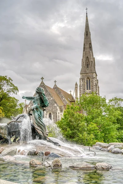 Kopenhagen Dänemark Juli 2015 Historisches Zentrum Sommer — Stockfoto