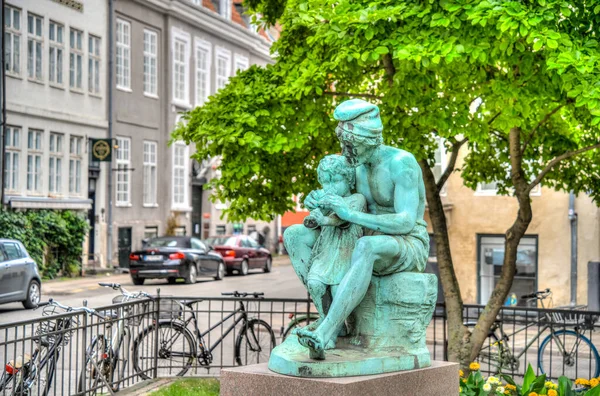 Kodaň Dánsko Červenec 2015 Historické Centrum Letním Období — Stock fotografie