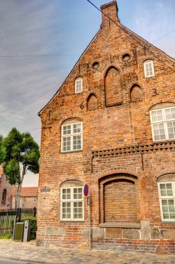 Odense, Danimarka - Ağustos 2022: Yazın Tarihi Merkez