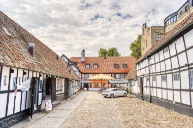 Lund, İsveç - Temmuz 2015: Yazın tarihi merkez