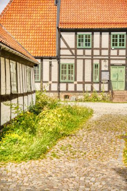 Lund, İsveç - Temmuz 2015: Yazın tarihi merkez