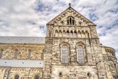 Lund, İsveç - Temmuz 2015: Yazın tarihi merkez