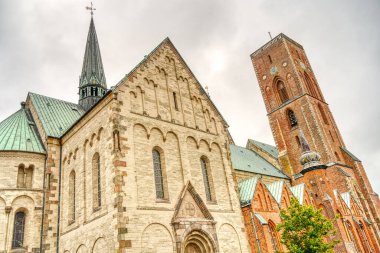 Ribe, Danimarka - Temmuz 2015: Yazın Tarihi Merkez