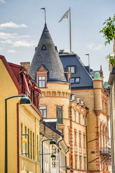 Лунд Швеция Июль 2015 Исторический Центр Летнее Время — стоковое фото