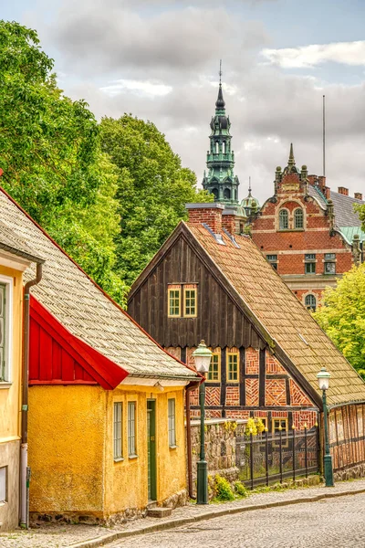 Lund Sweden July 2015 Historical Center Summertime — Stock Photo, Image