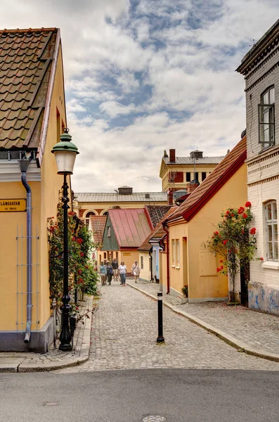 Ystad Zweden Juli 2015 Historisch Centrum Zomer — Stockfoto