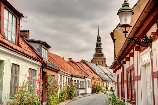 Ystad Zweden Juli 2015 Historisch Centrum Zomer — Stockfoto