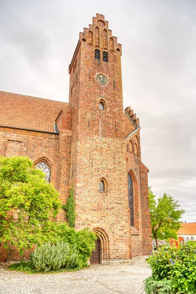 Ystad Svédország Július 2015 Történelmi Központ Nyári Időszámítás — Stock Fotó