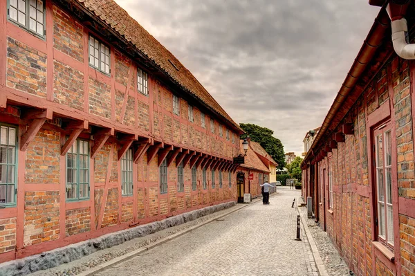 スウェーデンYstad 2015年7月 夏時間の歴史的中心部 — ストック写真