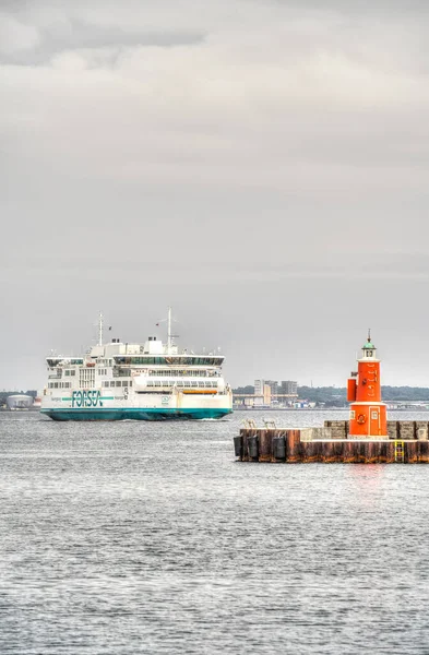 Helsingor Dänemark August 2022 Historisches Zentrum Bei Bewölktem Wetter — Stockfoto