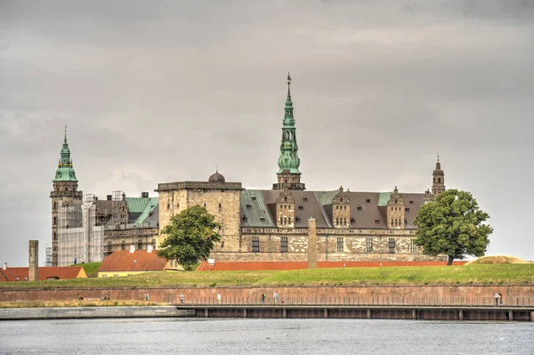 Helsingor Dinamarca Agosto 2022 Centro Histórico Clima Nublado —  Fotos de Stock