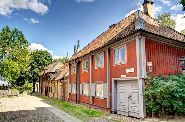 Stockholm Zweden Augustus 2022 Hdr Beeld Gemaakt Stockholm Historisch Centrum — Stockfoto