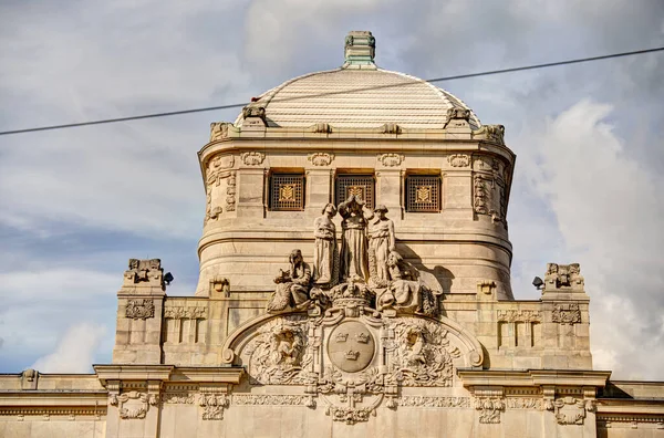 Estocolmo Suécia Agosto 2022 Imagem Hdr Feita Estocolmo Centro Histórico — Fotografia de Stock