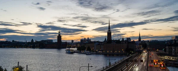 Stockholm Zweden Augustus 2022 Hdr Beeld Gemaakt Stockholm Historisch Centrum — Stockfoto